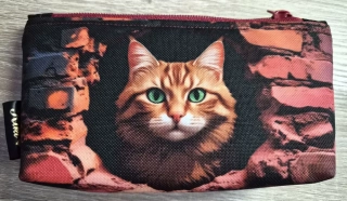 Kosmetická taštička - Kočka zrzavá