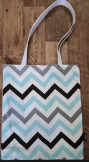 Oboustranná nákupní taška - Abstrakt