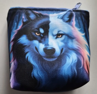 Mini peněženka - Vlk