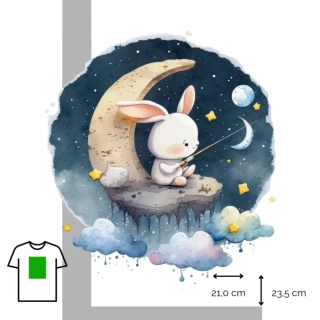 Nažehlovačka dobrou noc zajíčku / L