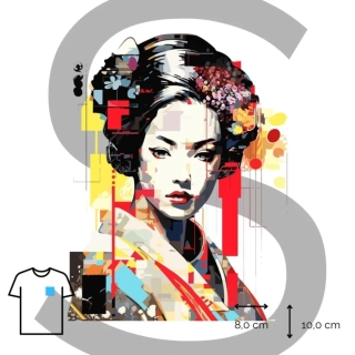 Nažehlovačka geisha / S