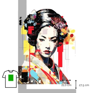 Nažehlovačka geisha / L