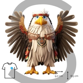 Nažehlovačka indiánský orel /S