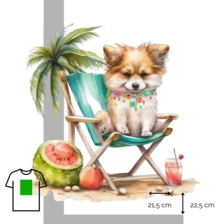 Nažehlovačka pes v tropickém ráji / L