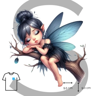 Nažehlovačka spící víla / S