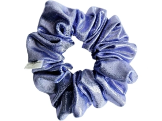 Třpytivá gumička do vlasů s jemnými flitry - fialová