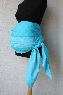 Zavinovací šátek 375 tyrkysový