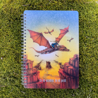 Blok A5 - letící drak