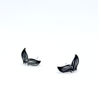 Náušnice velrybí ocas