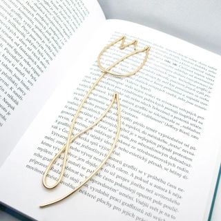 záložka do knihy - tulipán